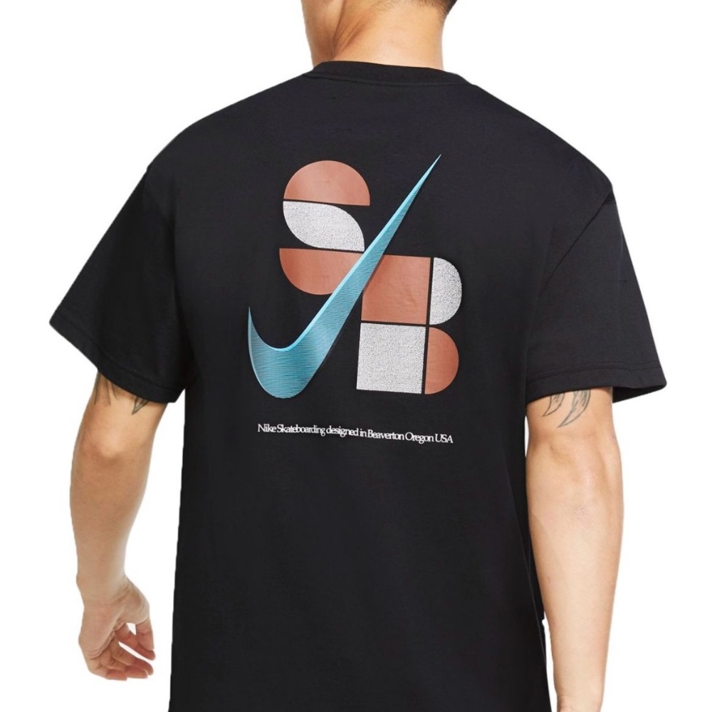 Nike Black Graphic Men's Shirt